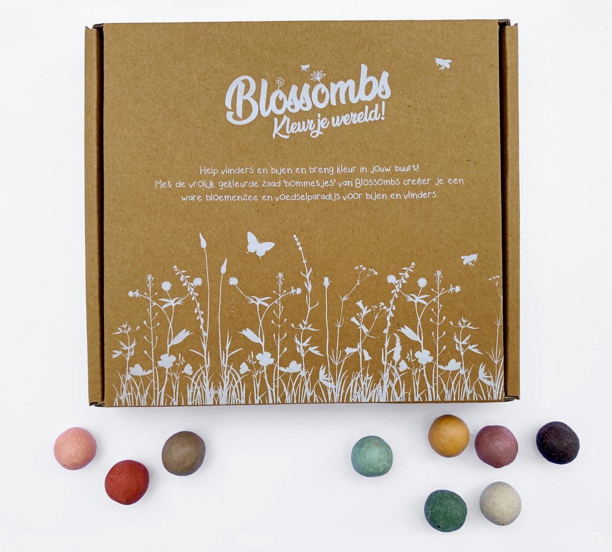Blossombs Giftbox Medium Zaadbolletjes - 9 Stuks