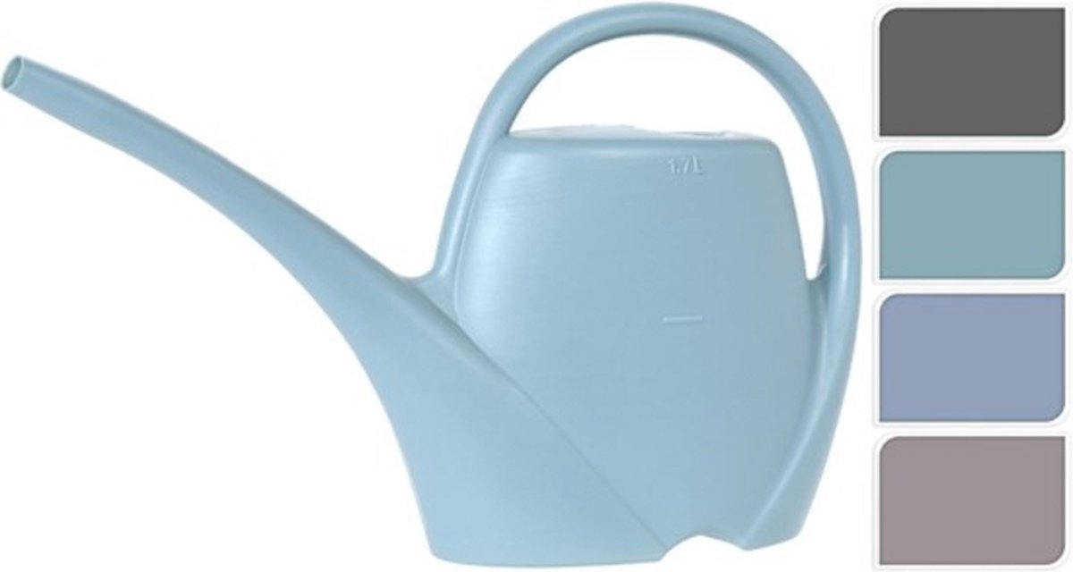 Merkloos Gieter 1,7 Liter 37xh21x7,5cm (1 Stuk) Assorti