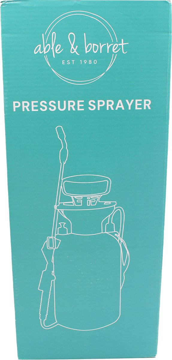 Drukspuit - Verstuiver - Plantenspuit - Plantensproeier - 2 Liter - Able & Borret