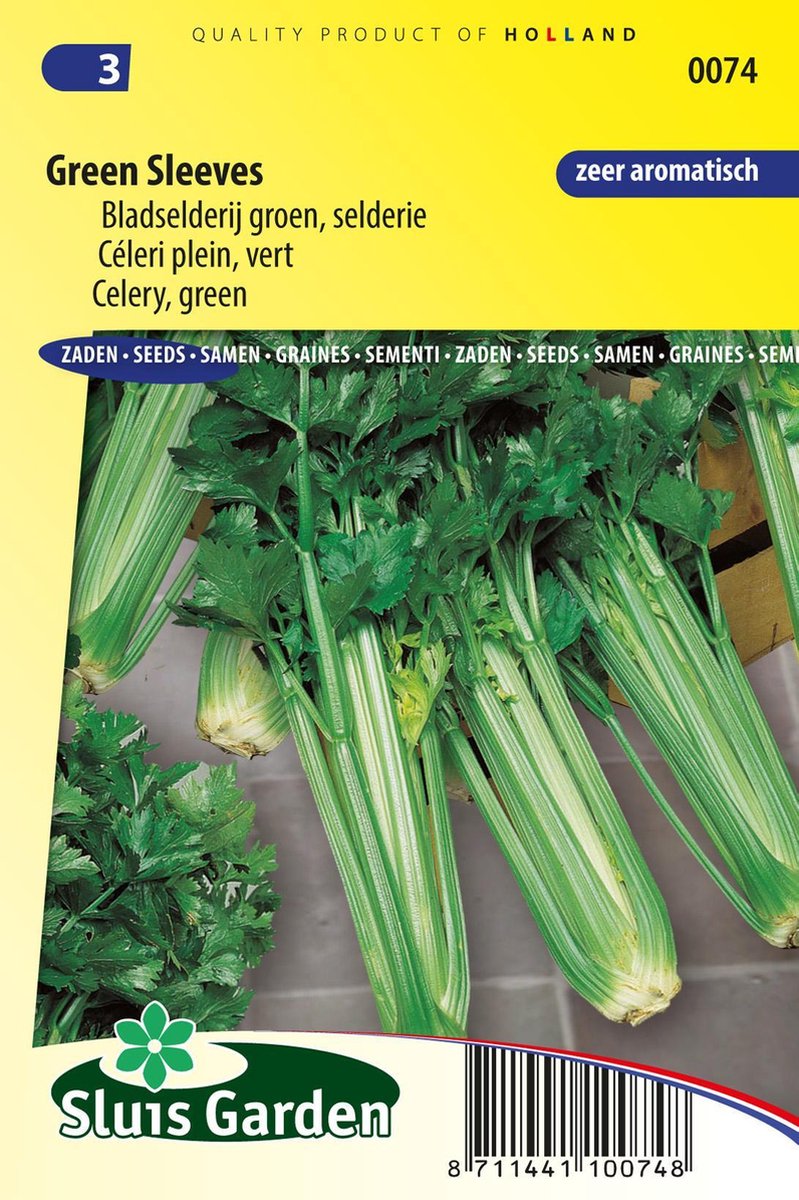 Sluis Garden - Selderij, Bladselderij Green Sleeves