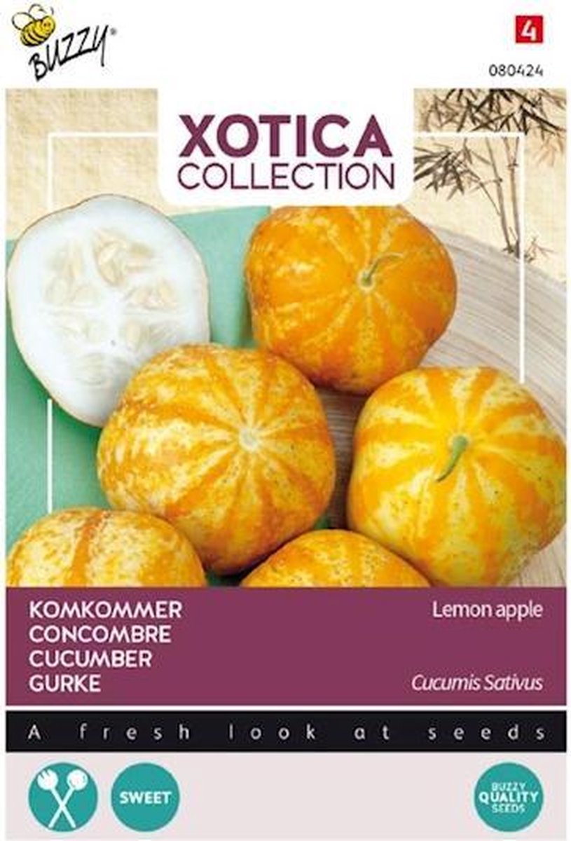 Buzzy Zaden - Komkommer Lemon Apple