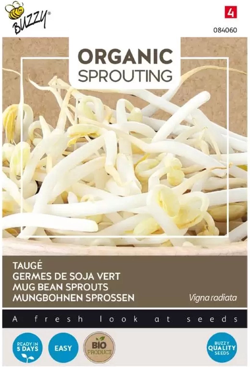 Buzzy® Organic Sprouting Taugé (BIO)