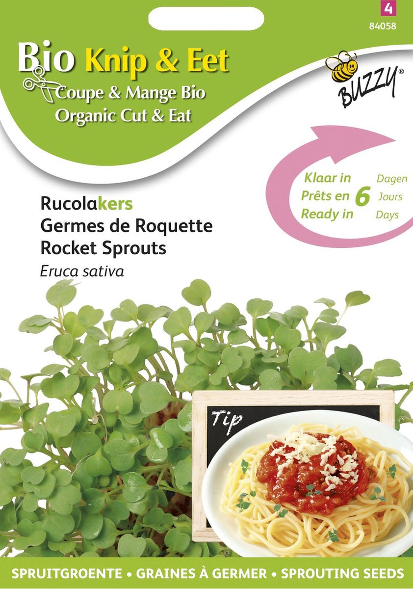 Buzzy® Organic Sprouting Rucolakers (BIO)