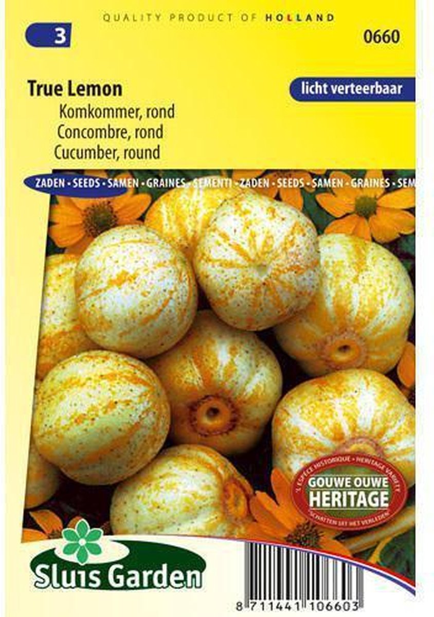 Sluis Garden - Komkommer Lemon
