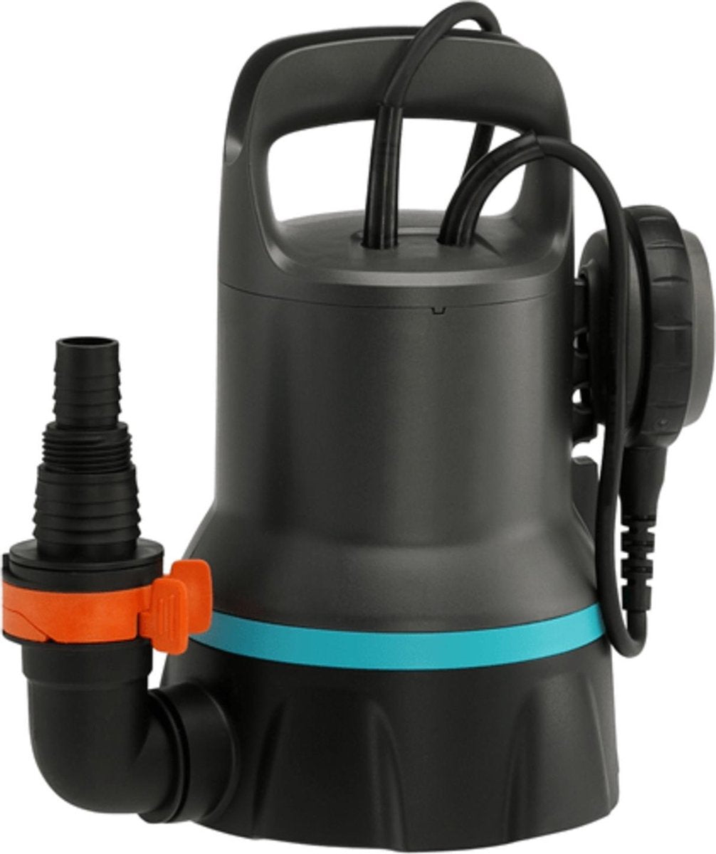  Gardena Dompelpomp 9000 Rvs 24,2 X 28,3 Cm Zwart/grijs