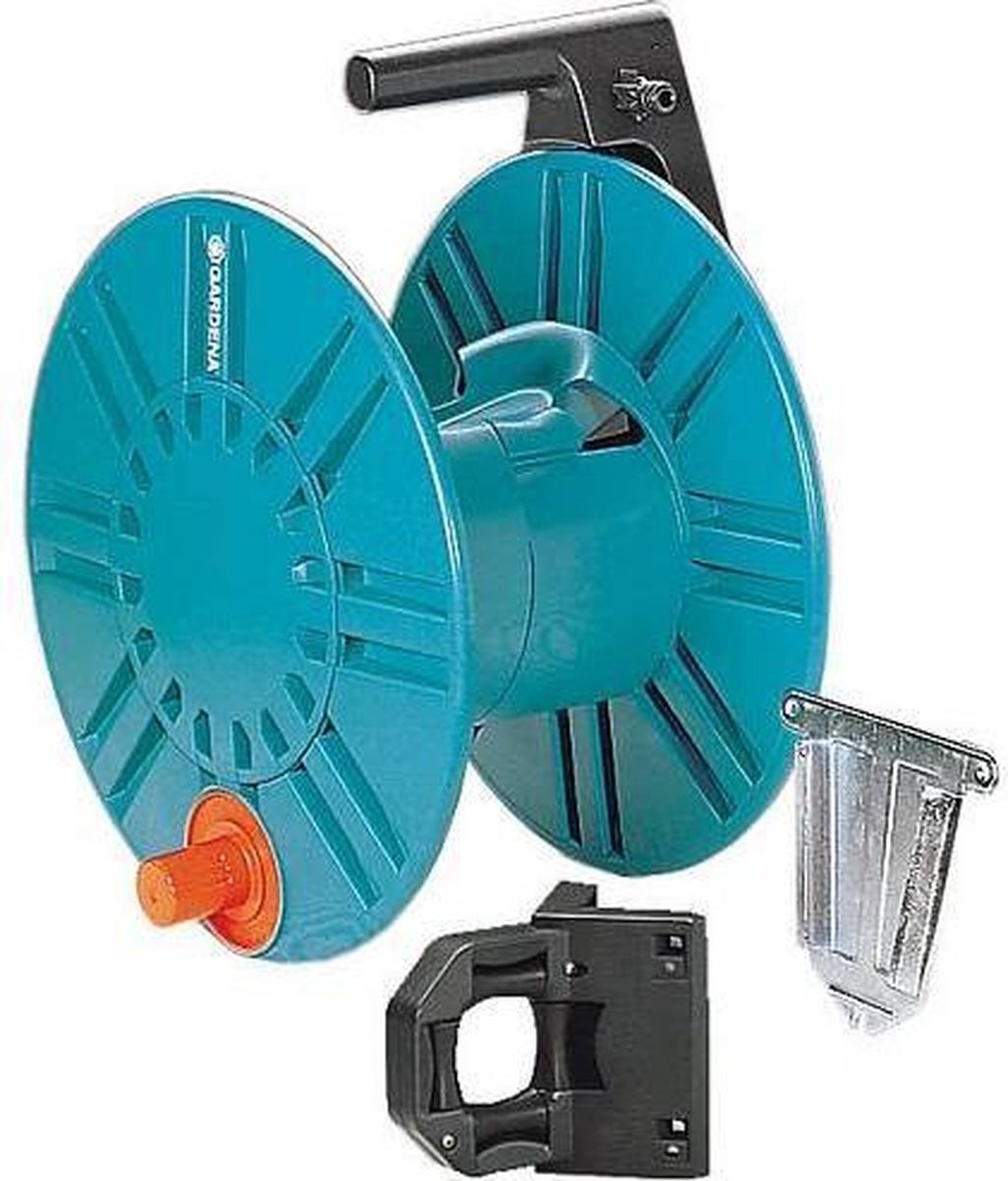  GARDENA - Wandslanghouder 60 Met Slanggeleider - Slanghouder - Maximale Capaciteit 60 Meter