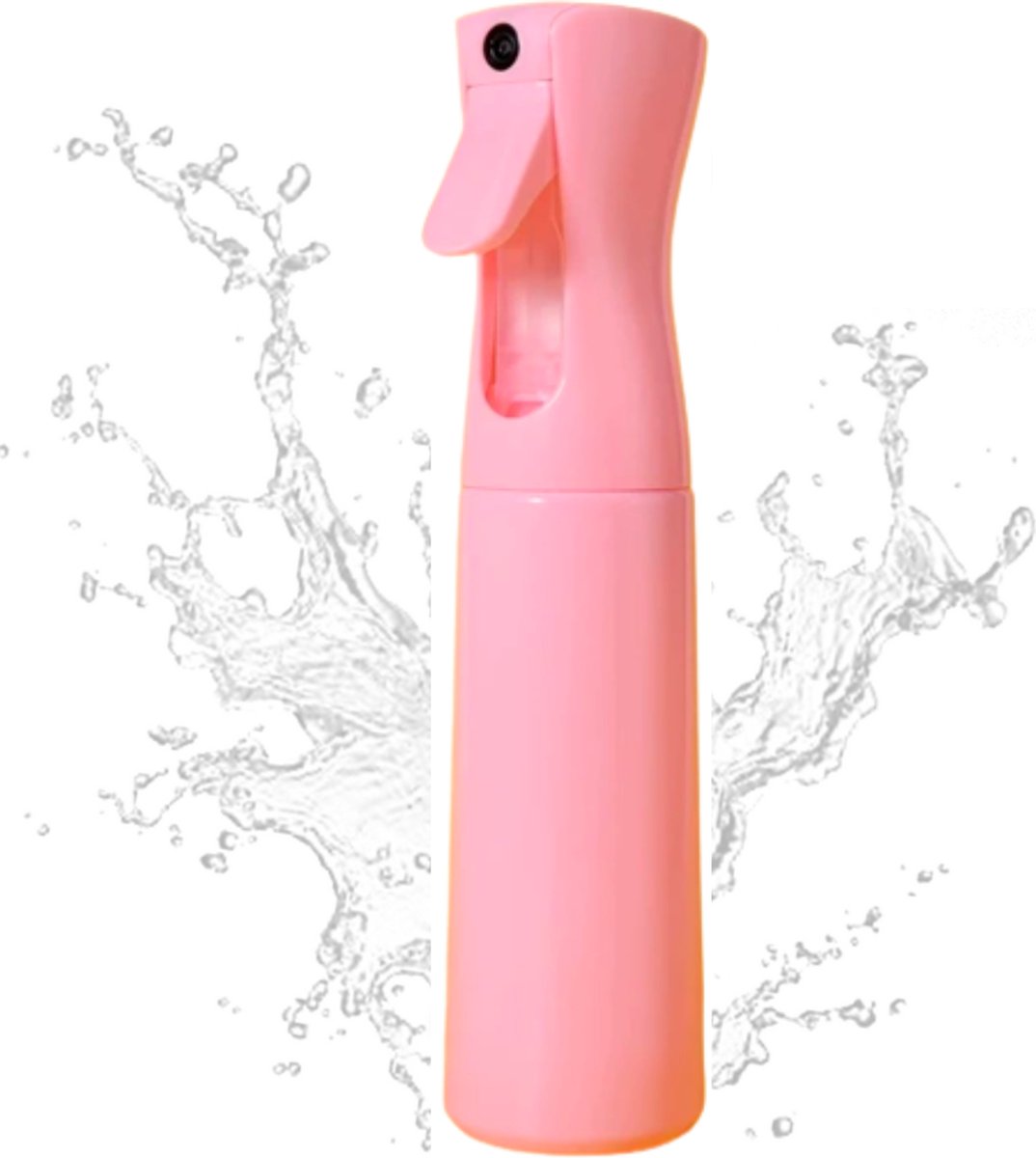 Merkloos Multifunctioneel Mist Sprayer Roze - Mist Verstuiver Water - Waterspray - Waterverstuiver Haar - Mist Sprayer - Spuitfles Haar - Plantenspuit - 300 Ml