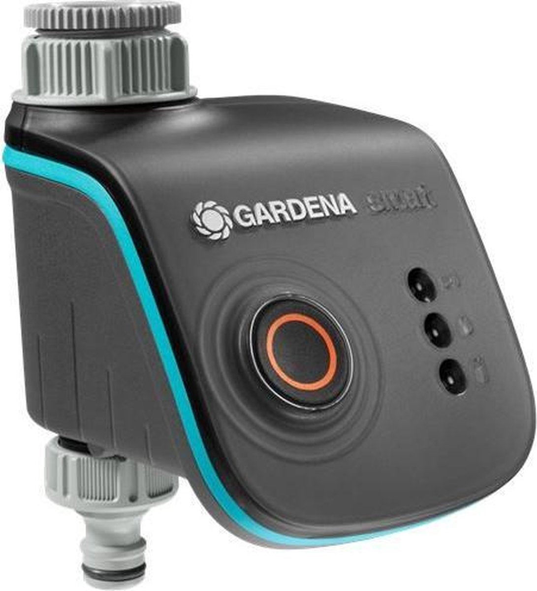  GARDENA - Smart Water Control Set Besproeiingscomputer - 1min Tot 10u - 6 Besproeiingen Per Dag