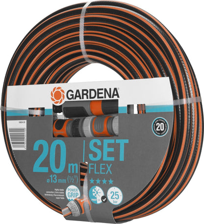  GARDENA - Comfort FLEX - 6-delige Tuinslangset Tuinslang - 20 Meter - 13 Mm