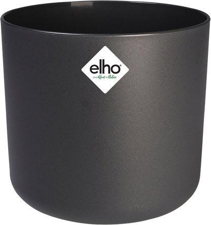  Elho B.for Soft Rond 30 - Bloempot Voor Binnen - Ø 29.5 X H 27.6 Cm - Antraciet