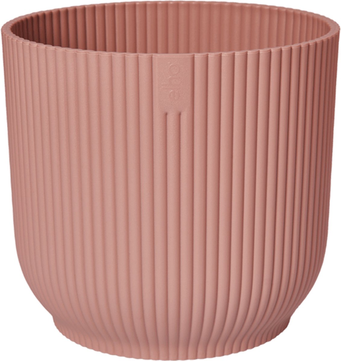  Elho Vibes Fold Rond 30 - Bloempot Voor Binnen - Ø 29.5 X H 27.2 Cm - Delicaat Roze