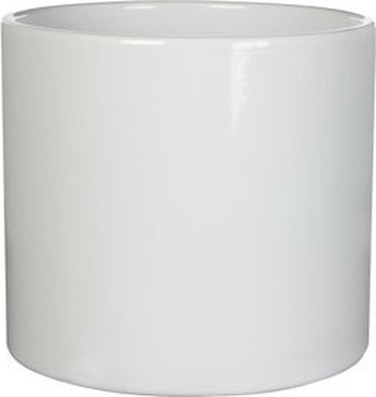  Mica Decorations Era Bloempot - H26 X Ø28 Cm - Wit