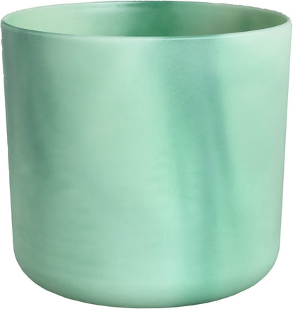  Elho The Ocean Collection Round 22cm - Bloempot Voor Binnen - 100% Gerecycled Materiaal - Gemaakt Met Zeeafval - Ø 22.3 X H 20.4 Cm - Pacifisch Groen