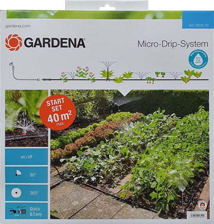  GARDENA Micro Drip System Bloembed En Moestuin Startset Druppelsysteem - 25 Meter