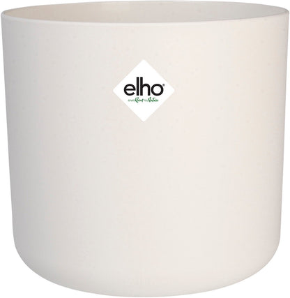  Elho B.for Soft Rond 30 - Bloempot Voor Binnen - Ø 29.5 X H 27.6 Cm - Wit