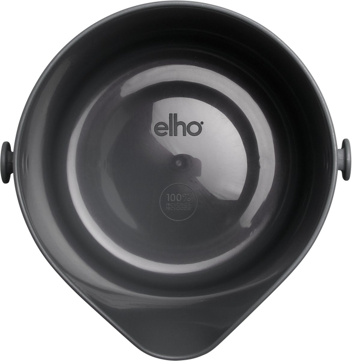  Elho B.for Swing 18 Hangpot - Bloempot Voor Binnen - Ø 18.0 X H 16.5 Cm - Zwart/Antraciet
