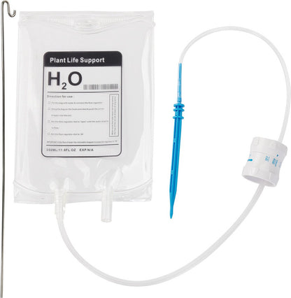  MikaMax Watergeefsysteem Voor Kamerplanten - Infuus Voor Planten - 8 Dagen Automatisch Water - 450 Ml