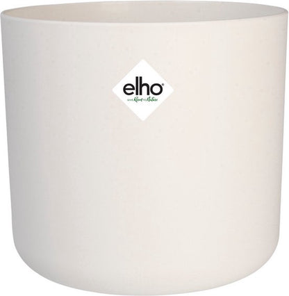  Elho B.for Soft Rond 30 - Bloempot Voor Binnen - Ø 29.5 X H 27.6 Cm - Wit