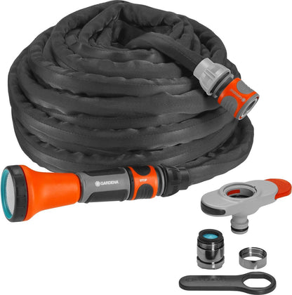  GARDENA - Textielslang Liano - Met Aansluitset - 10m Tuinslang - 13mm