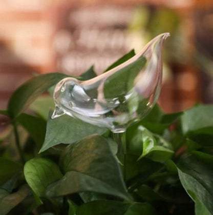  Waterdruppelaar Planten - Vorm Vogel - Set Van 3 Kunststof Druppelaars - 25cm Lengte - Genoeg Water Tijdens Je Vakantie