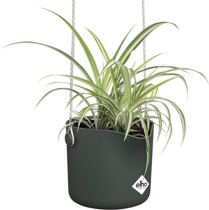  Elho B.for Swing 18 Hangpot - Bloempot Voor Binnen - Ø 18.0 X H 16.5 Cm - Groen/Blad Groen