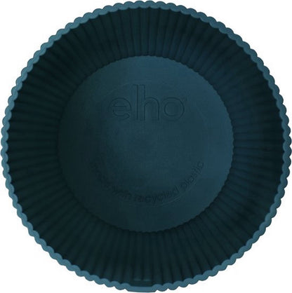  Elho Vibes Fold Rond 22 - Bloempot Voor Binnen - Ø 22.0 X H 20.2 Cm - Diepblauw