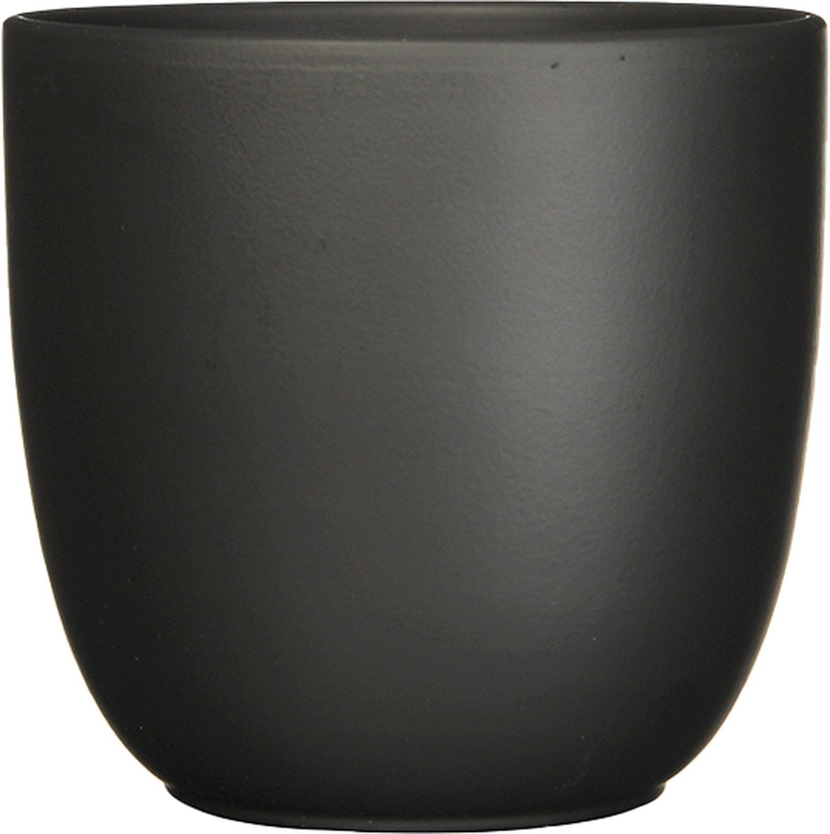  Mica Decorations Tusca Bloempot - H25 X Ø28 Cm - Mat - Zwart