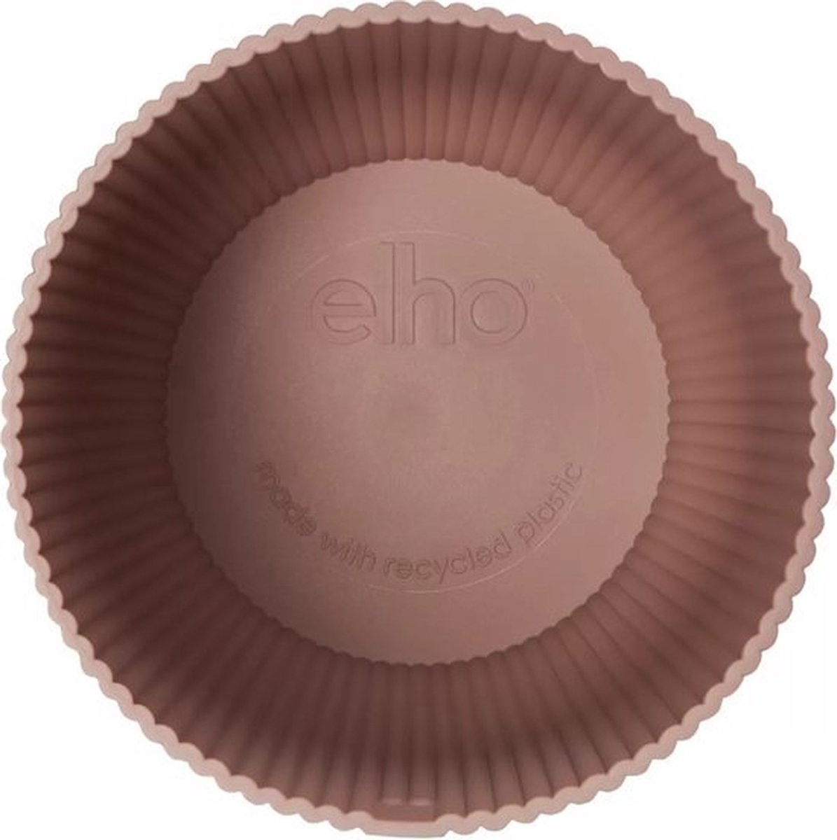  Elho Vibes Fold Rond 30 - Bloempot Voor Binnen - Ø 29.5 X H 27.2 Cm - Delicaat Roze