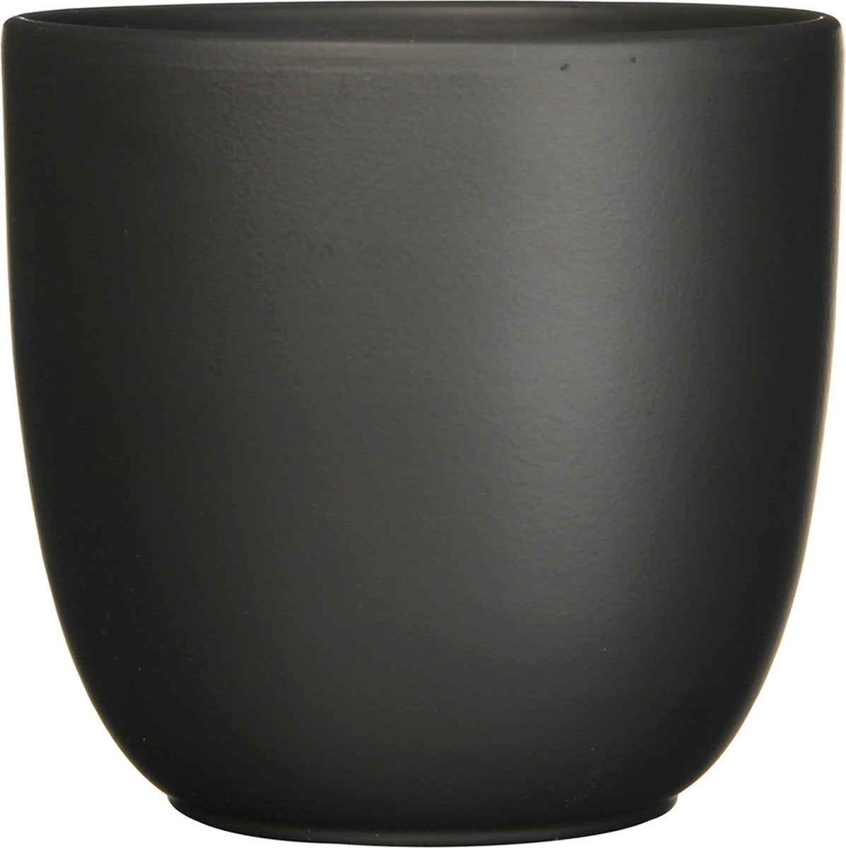  Mica Decorations Tusca Bloempot - H25 X Ø28 Cm - Mat - Zwart