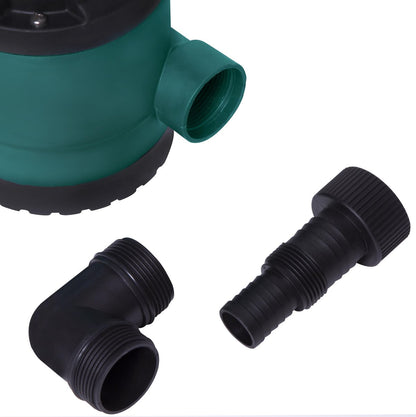  VONROC Dompelpomp/Waterpomp 300W - 6500l/h - Voor Schoon En Licht Vervuild Water - Met Vlotter