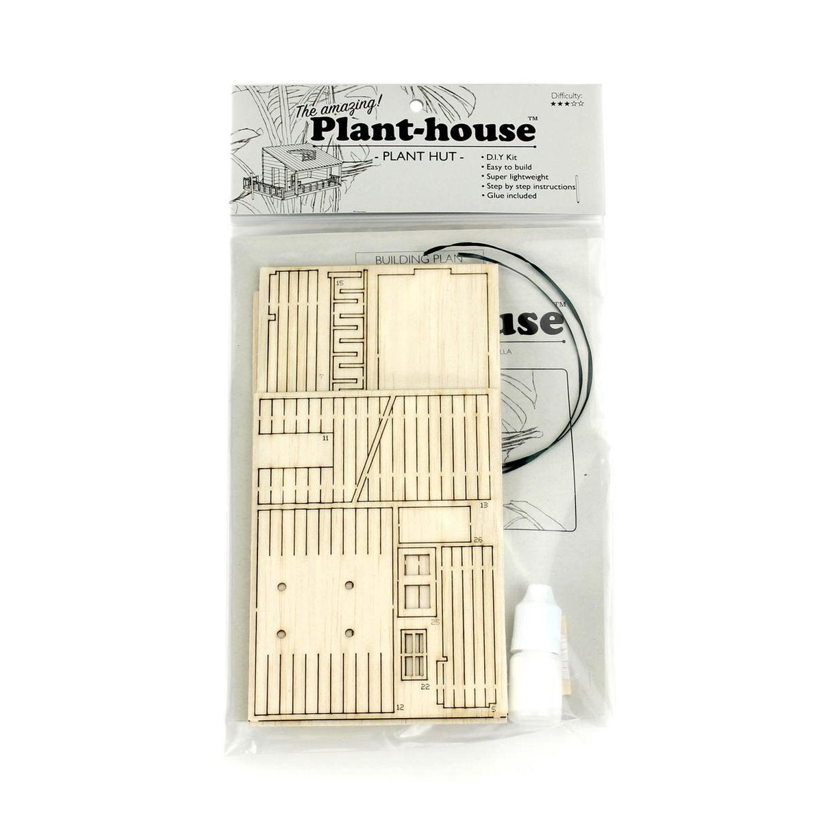  The Amazing Plant-hut | Miniature Treehouse Mini Boomhutje