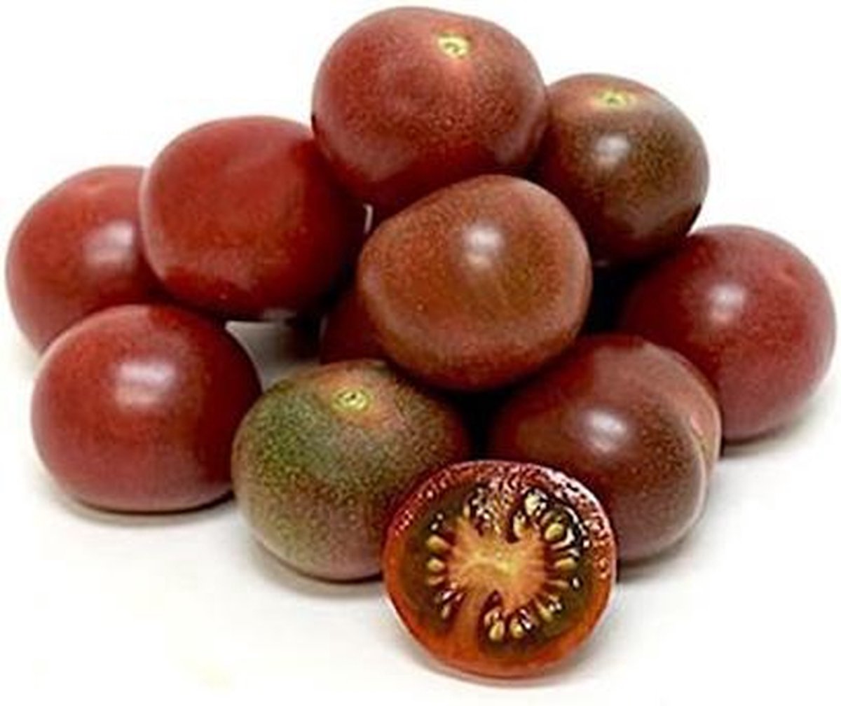  Tomaat Black Cherry - Een Excellente, Sappige Variëteit Met Een Zoete Smaak.