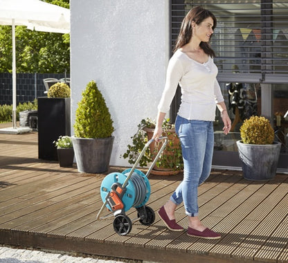  GARDENA - AquaRoll CleverRoll S Set Slangenwagen - Incl. 20 M Slang - Maximaal 40 M Opbergcapaciteit