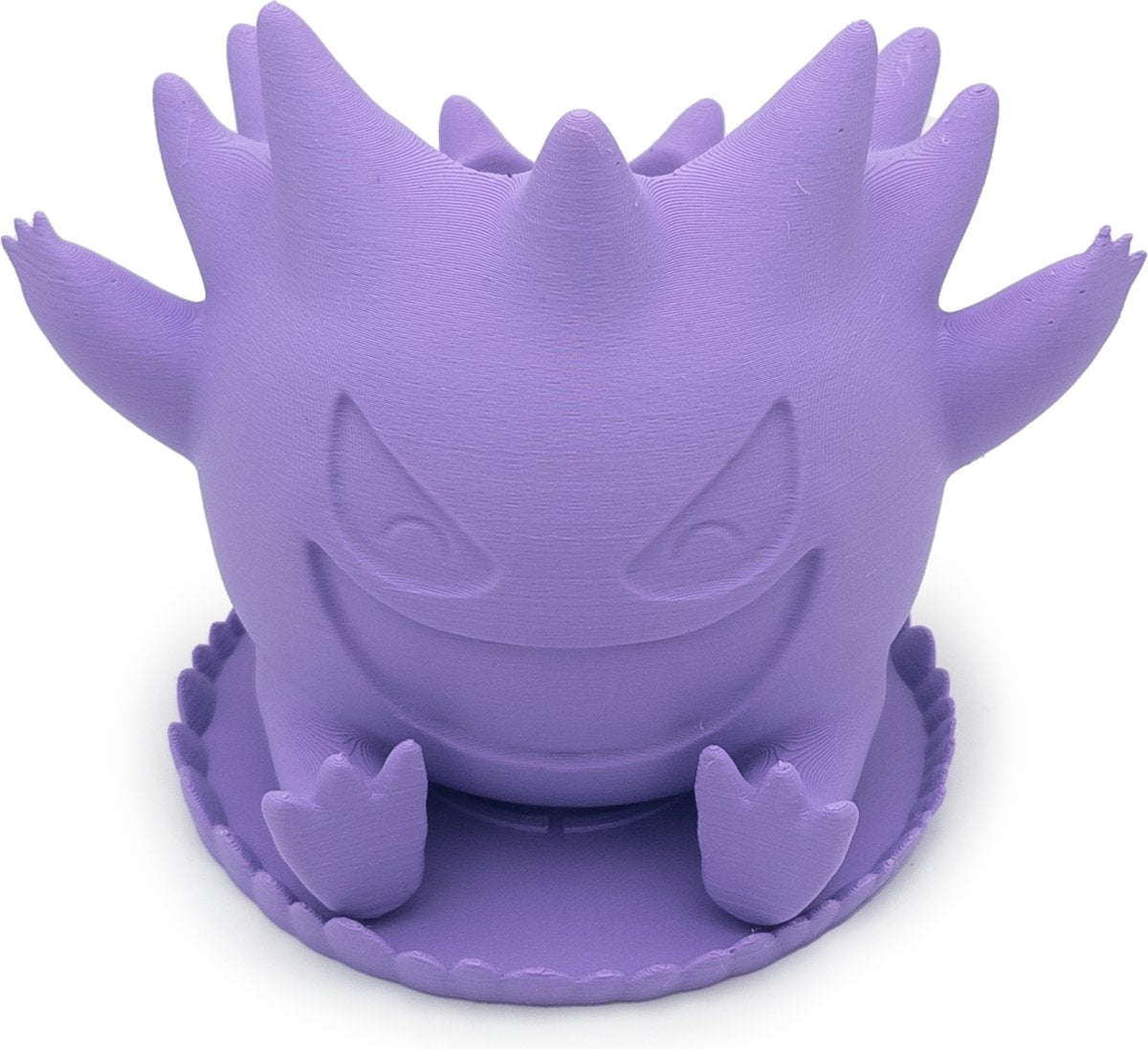  Azhora Pokémon Gengar Bloempot - Inclusief Opvangschaal - Lichtpaars