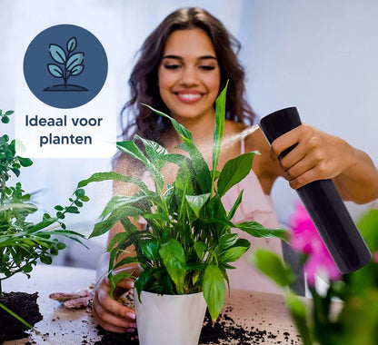  Johannes &amp; Co Waterspuit Zwart - Waterverstuiver Mist Verstuiver Haar