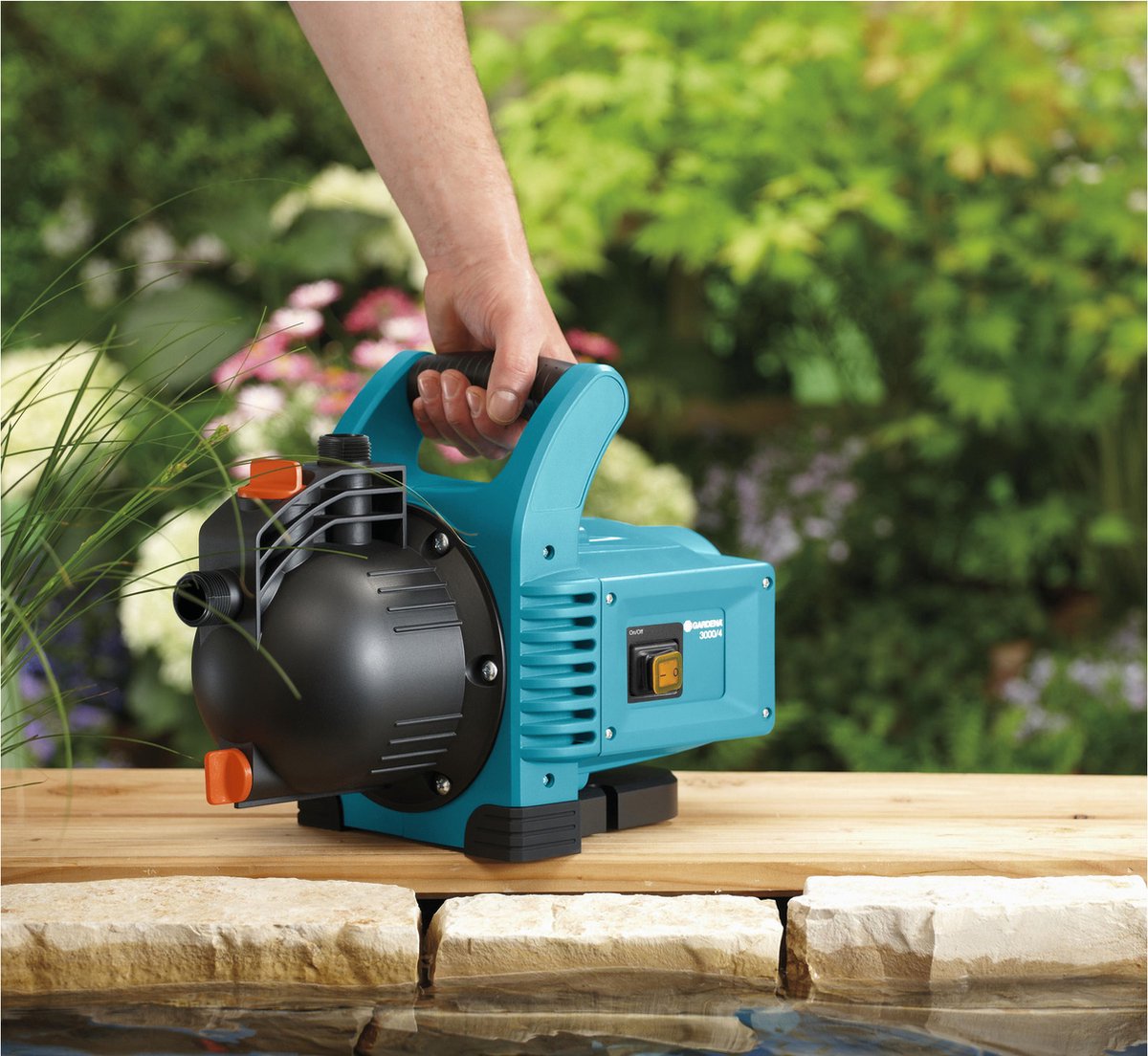  GARDENA - Classic Besproeiingspomp 3000/4 - Waterpomp - 600 W - 3100 L/h