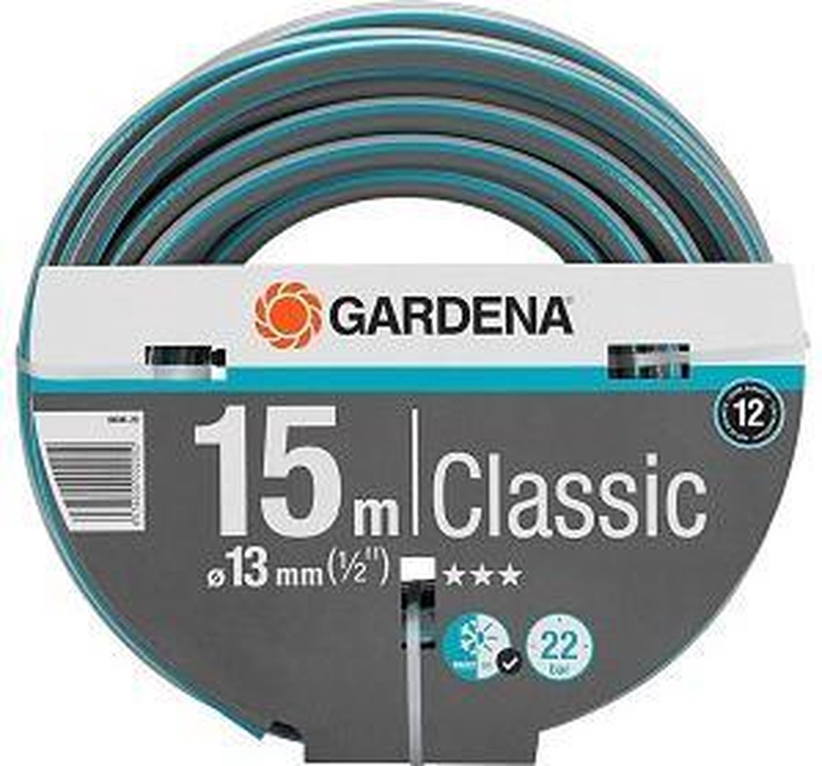  GARDENA Classic Tuinslang 1/2-13mm - 15 Meter
