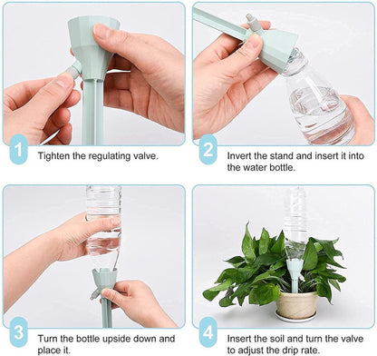  BOTC Waterdruppelaar Set Van 6 Stuks Voor Planten - Watergeefsysteem