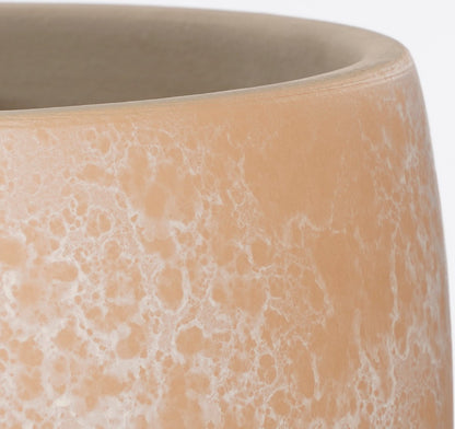  Mica Decorations Lester Bloempot - H31 X Ø33 Cm - Terracotta - Crème