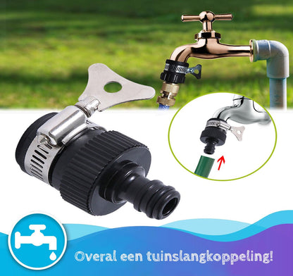  Summer Spark Universele Waterdief 14 – 20mm - Kraanstuk - Adapter Binnenkraan - Ook Geschikt Voor Gardena - Slangkoppeling