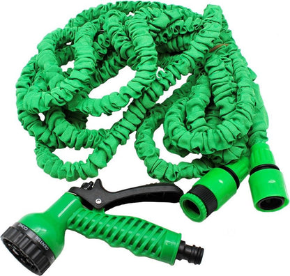  Benson - Tuinslang - Fexibel - 10 Meter - Tuinslang Met Koppeling - Spuitpistool - Groen