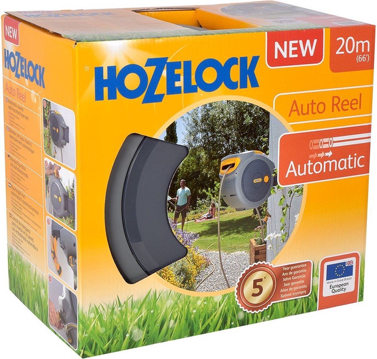  Hozelock AutoReel Slangenhouder / Wandslangbox 20m - Ø12,5mm