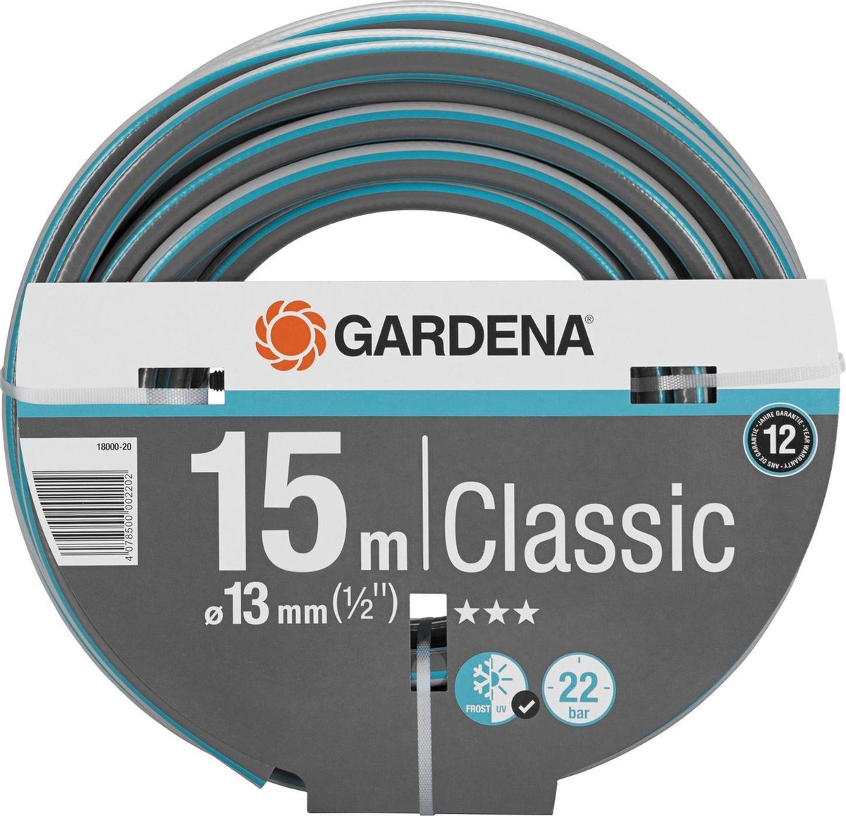  GARDENA Classic Tuinslang 1/2-13mm - 15 Meter
