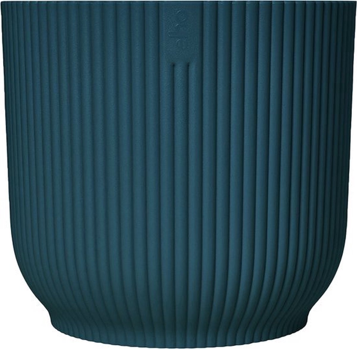  Elho Vibes Fold Rond 22 - Bloempot Voor Binnen - Ø 22.0 X H 20.2 Cm - Diepblauw