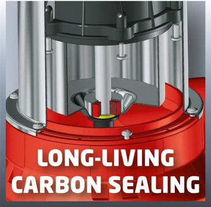  Einhell Dompelpomp GC-SP 3580 LL (350 W - 8000 L/h - 1 Mm Restwater - Traploos Instelbare Vlotterschakelaar - GeÃ¯ntegreerd Terugslagventiel - Draaghandvat - Kabelopwikkeling - Mechanische Afdichting)