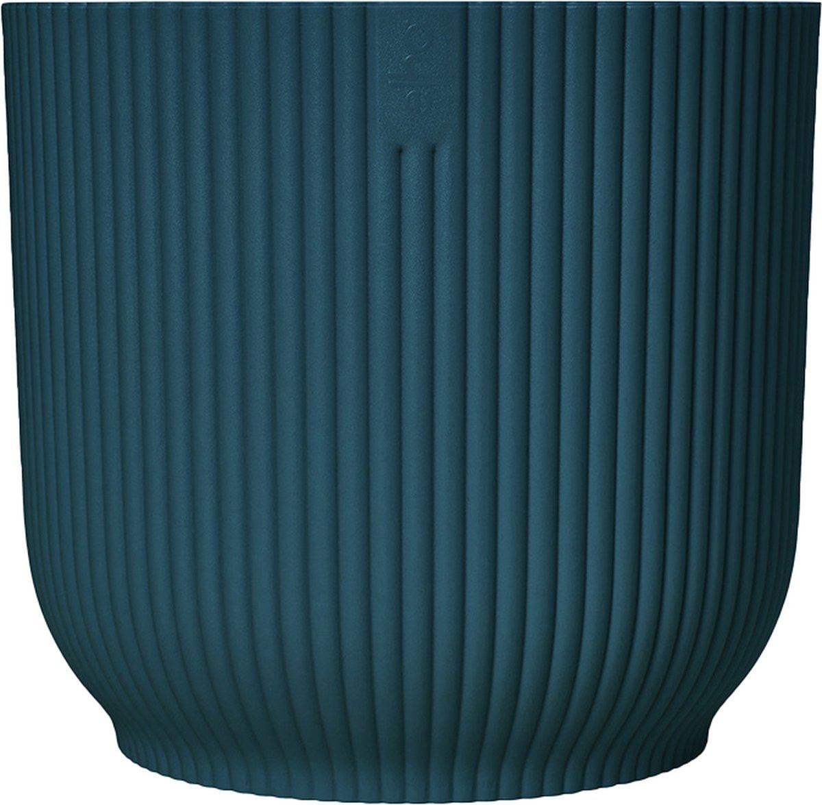  Elho Vibes Fold Rond 22 - Bloempot Voor Binnen - Ø 22.0 X H 20.2 Cm - Diepblauw
