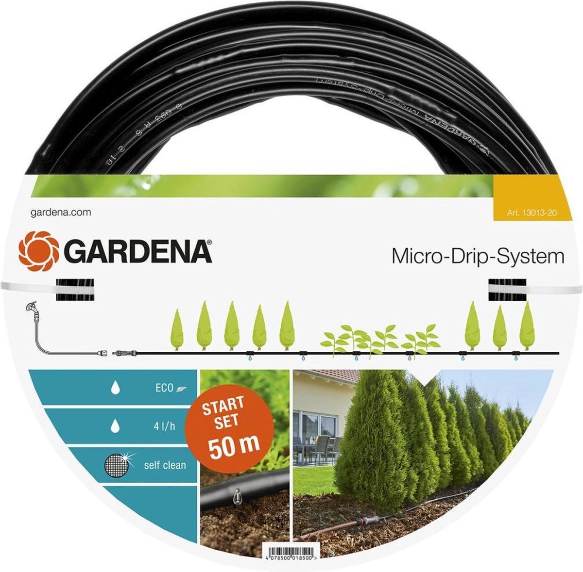  GARDENA Micro Drip System Startset L Druppelsysteem - 50 Meter