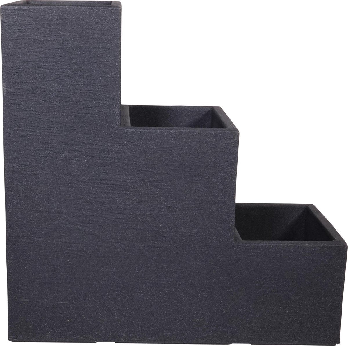  4gardenz Stone Trapsgewijs Plantenbak Voor Buiten 27x60x60 Cm - Grijs