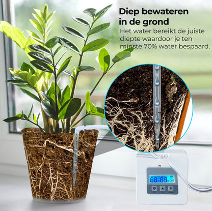  Automatisch Bewateringssysteem Voor Kamerplanten Met Pomp – Waterdruppelaar – Watergeefsysteem– Planten Watergever