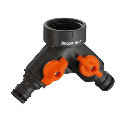  GARDENA 2-weg Ventiel 26,5 Mm (G 3/4"), 21 Mm (G 1/2")